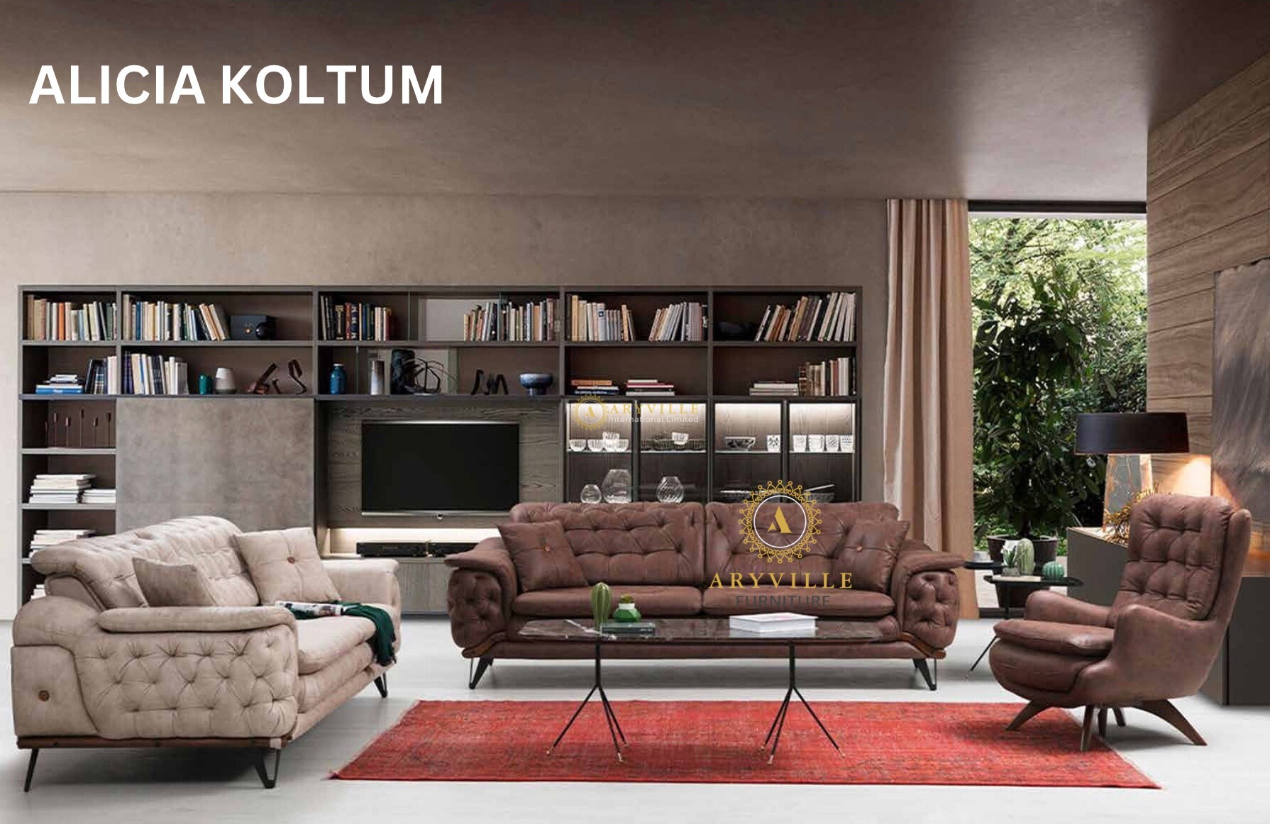 ALICIA KOLTUM SOFA SET (SY)