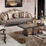 ZUMRUT BEDROOM/LIVING ROOM AND DINING SET SET (AF)