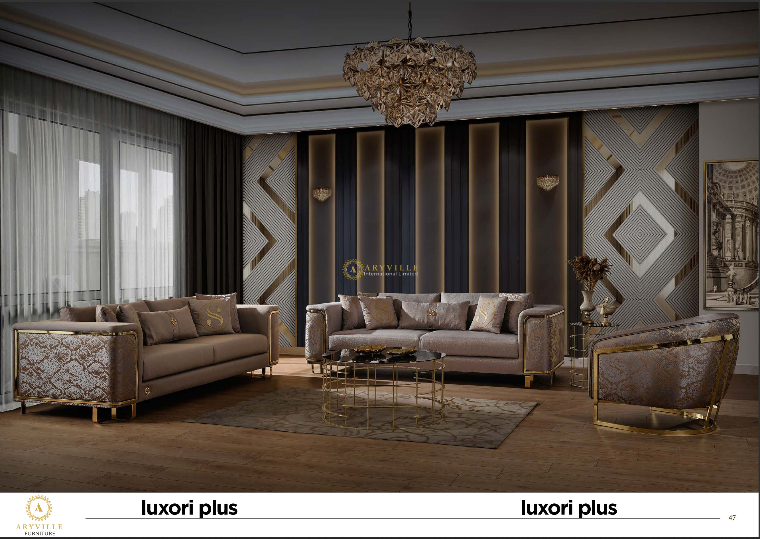 LUXORI PLUS SOFA SET (RS)