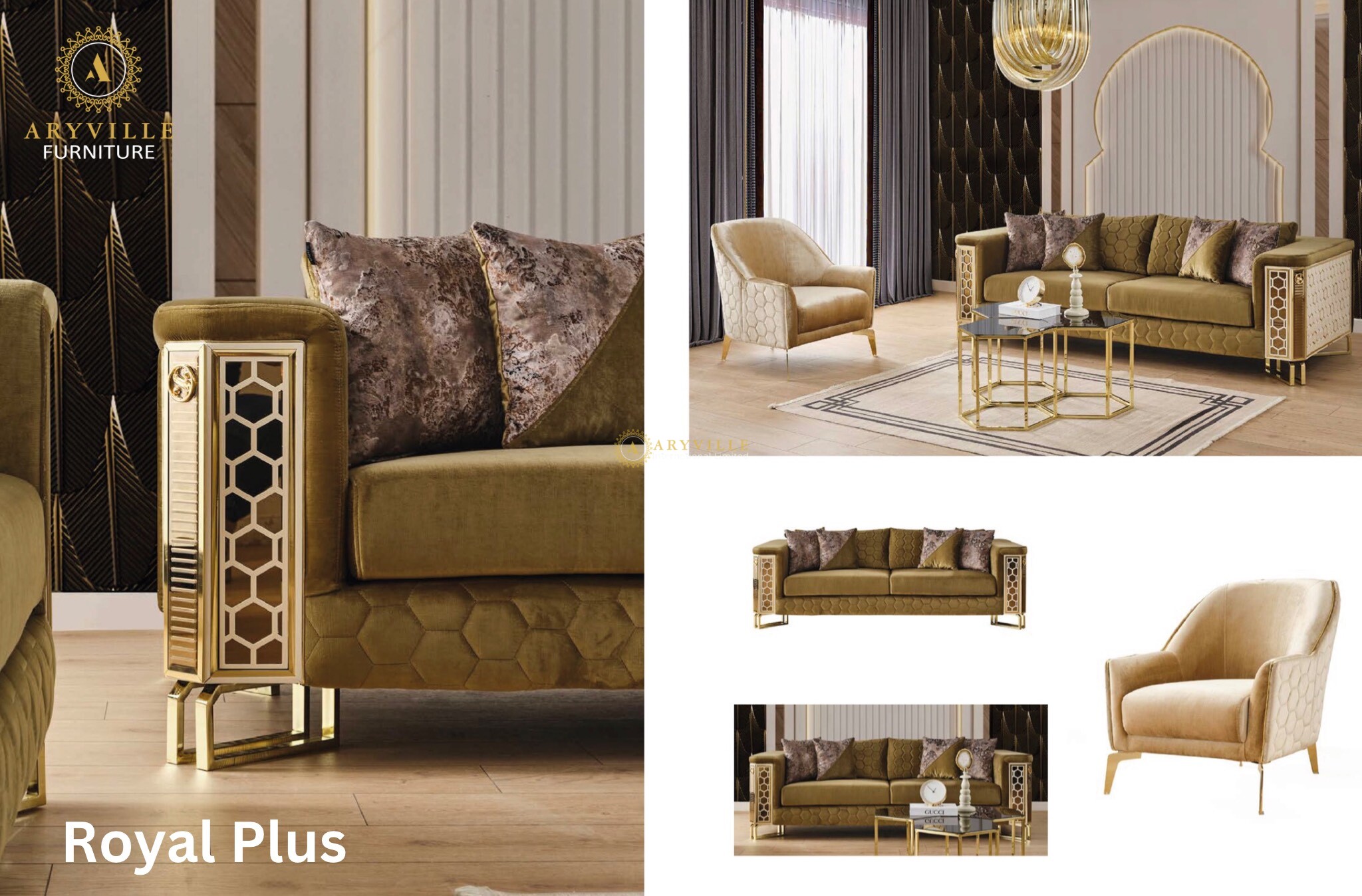 ROYAL PLUS SOFA SET (RS)