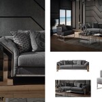 SILVER SOFA SET (RS)