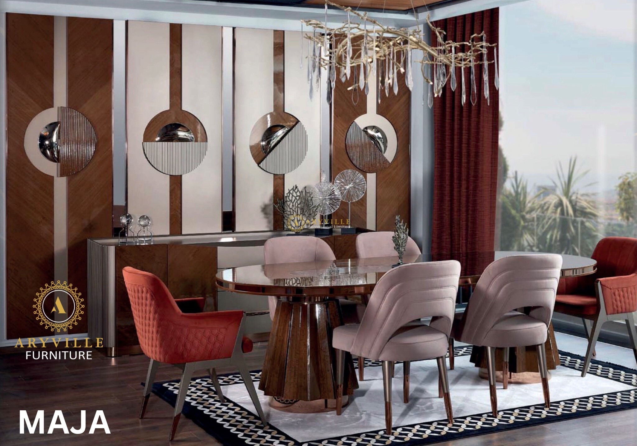 MAJA DINING/LIVING ROOM SET (CS)