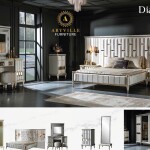 DIAMOND BEDROOM/LIVING ROOM AND DINING SET (MZ)