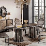 ZUMRUT BEDROOM/LIVING ROOM AND DINING SET SET (AF)