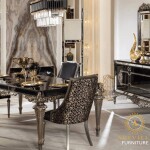 SEHZADE BLACK LIVING ROOM SET (AF)