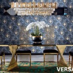 VERSACE DINING ROOM SET (CS)