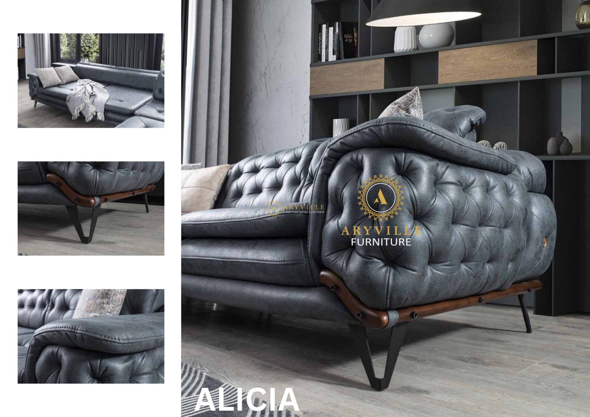 ALICIA SOFA SET (SY)