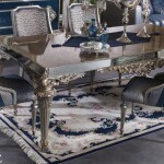 SHEHZADE BLUE LIVING ROOM SET (AF)